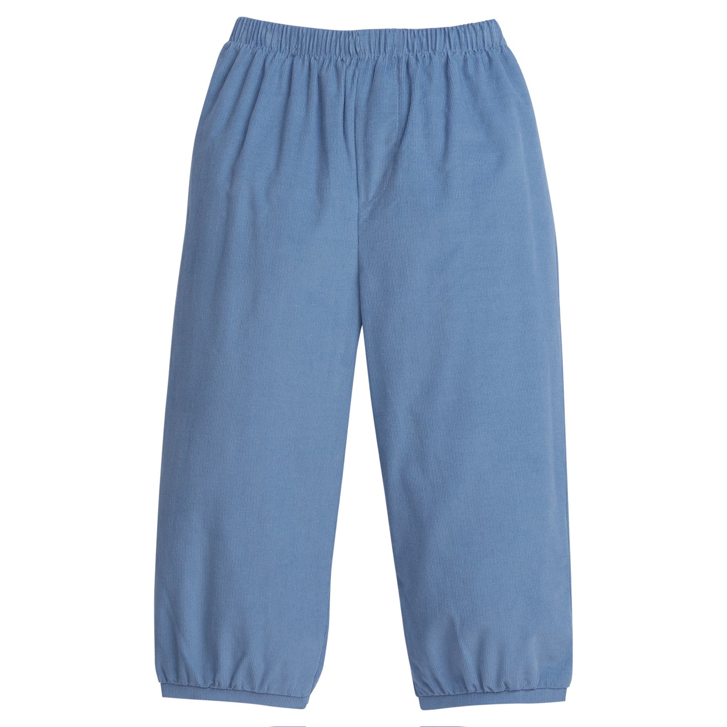 Stormy Blue Banded Corduroy Pant