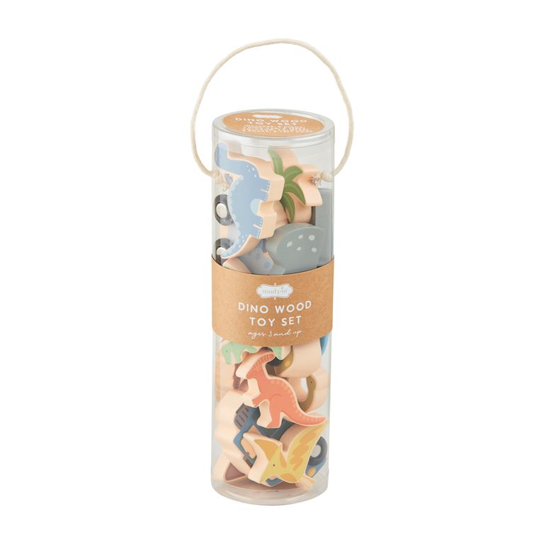 Dinosaur Wood Toy Set