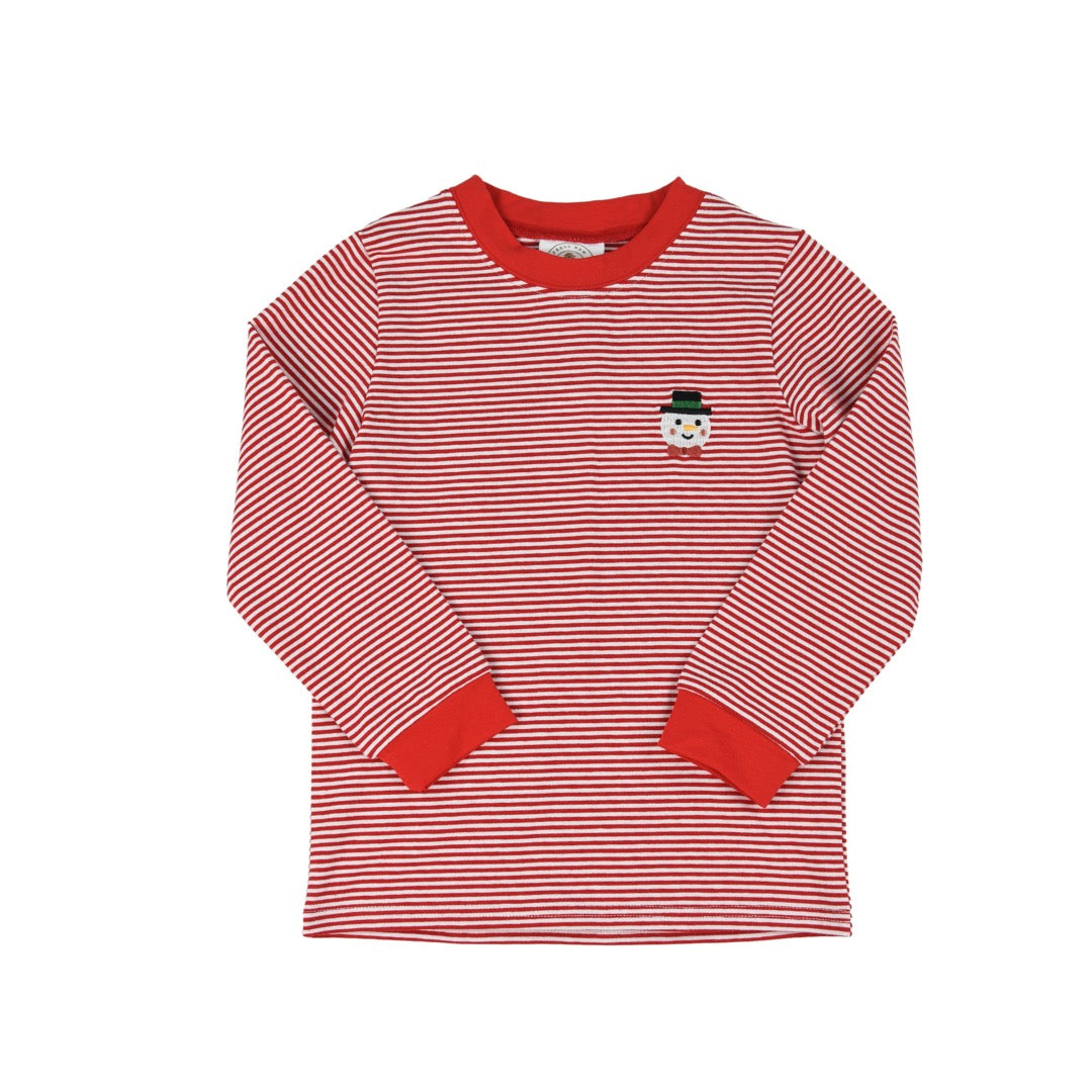 Frosty Embroidered Longsleeve Tee
