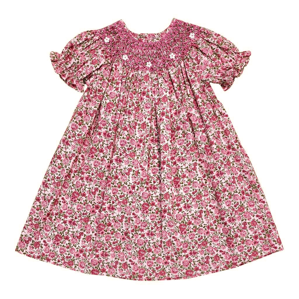 Reign Pink Smocked Dress
