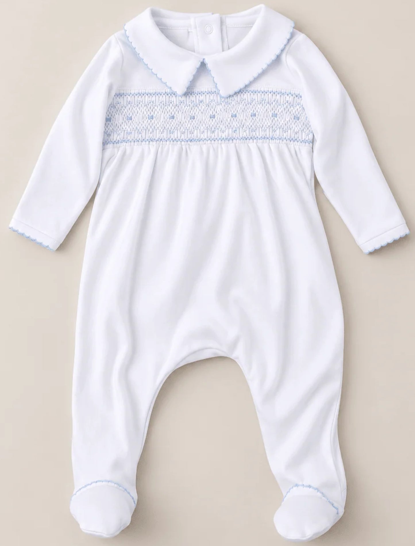 George Smocked Footie