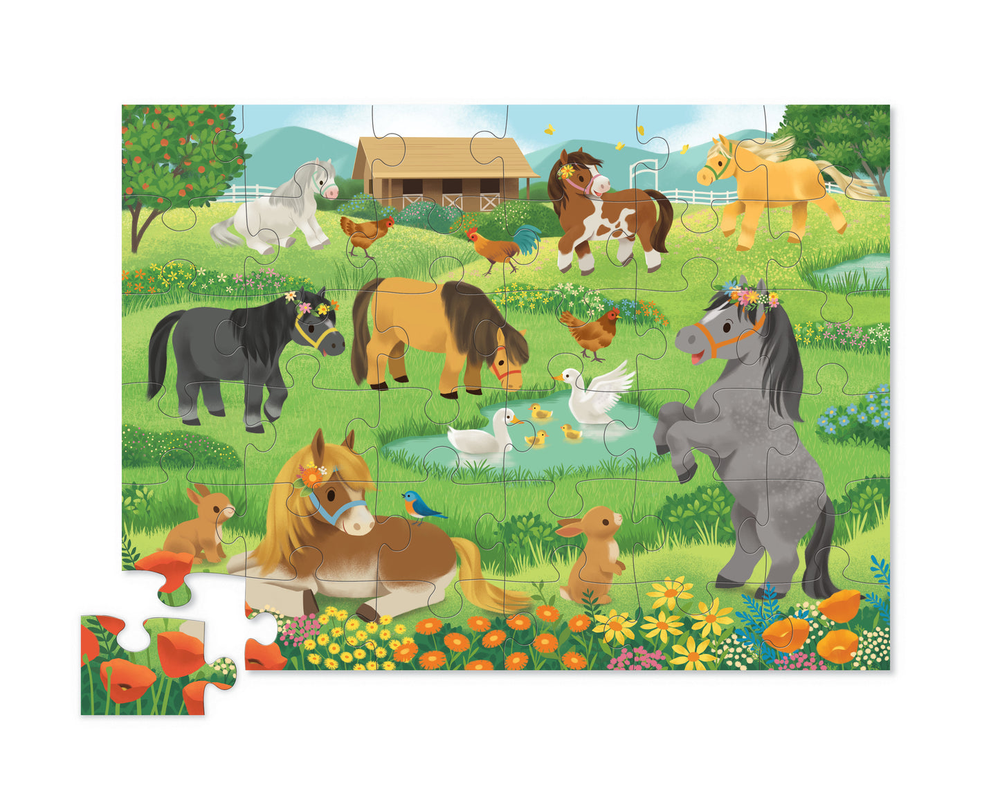 Pretty Ponies 36pc Puzzle