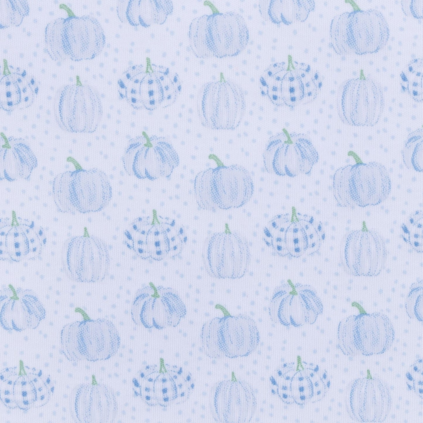 Precious Pumpkins Light Blue Pajamas