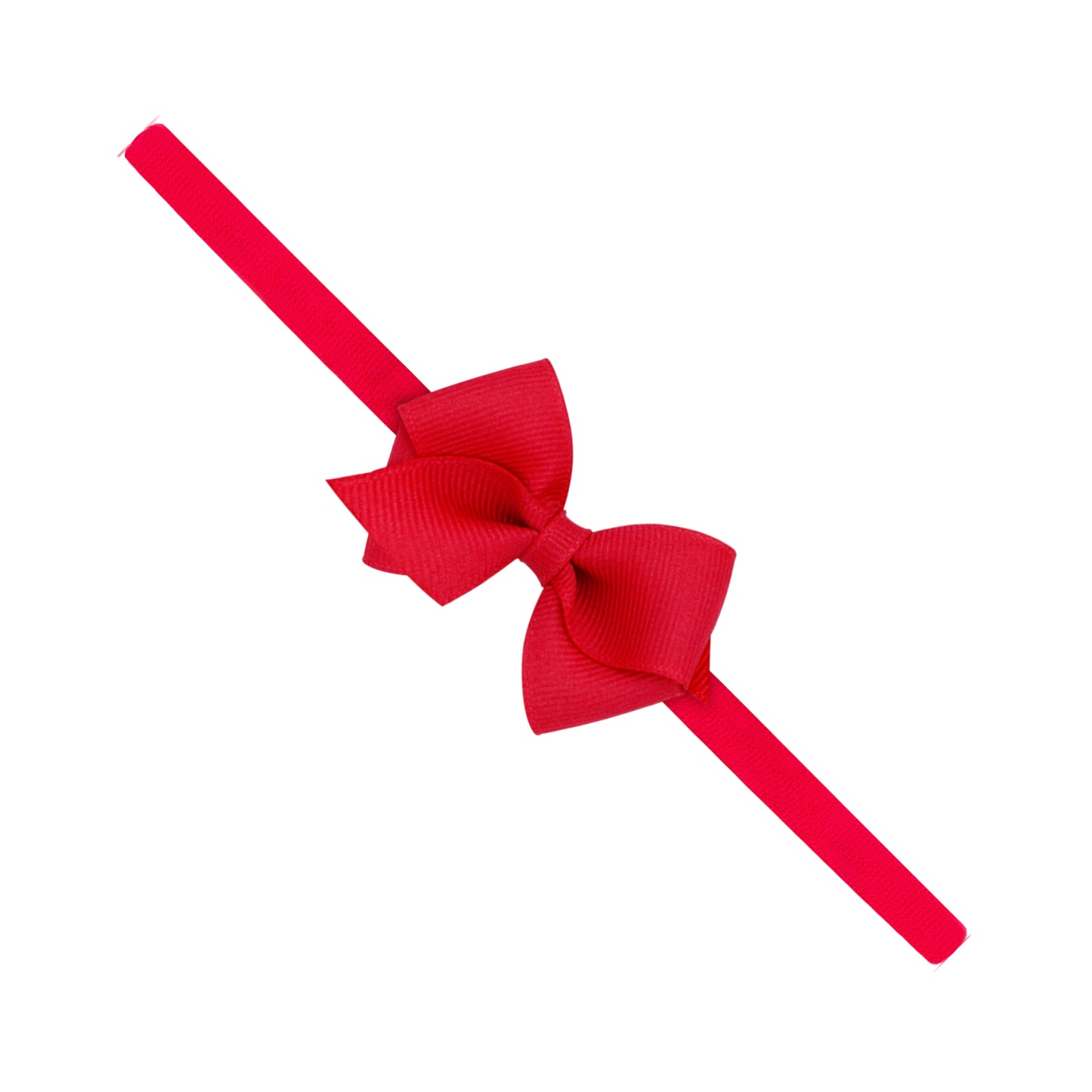 Red Wee Skinny Band Bow