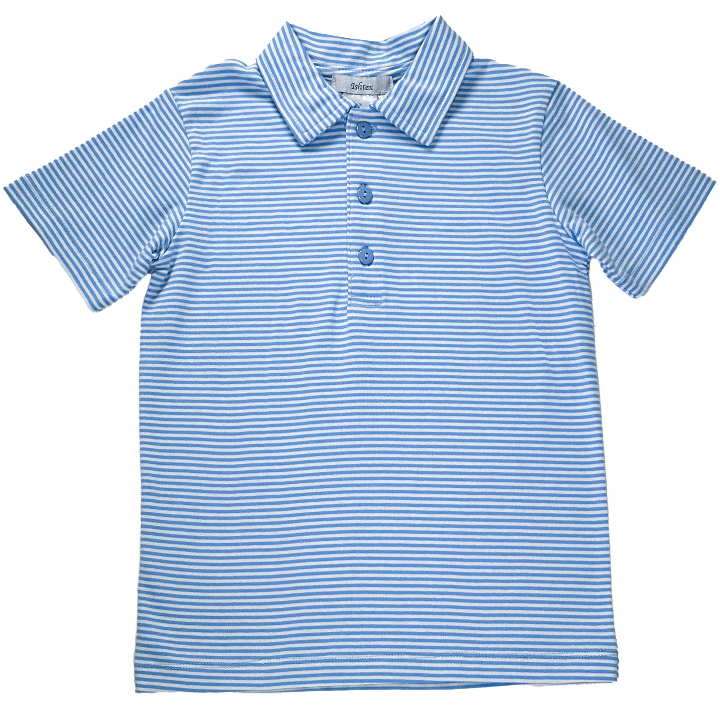 Blue Stripe Polo