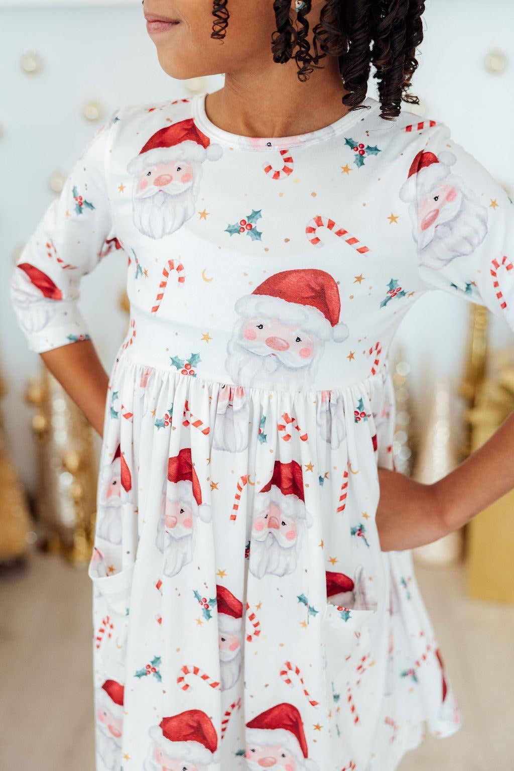 Mistletoe Magic Twirl Dress