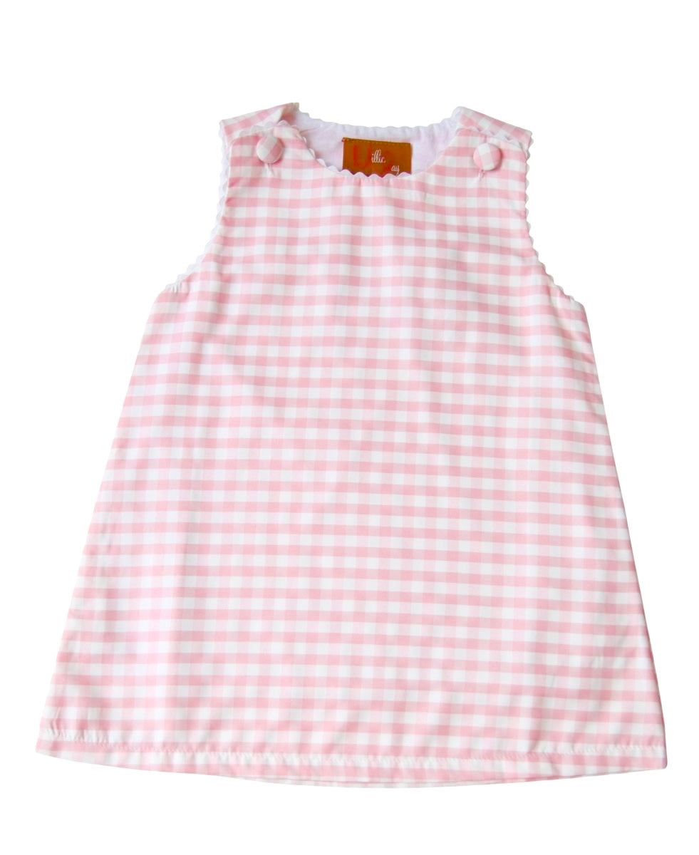 Addison Dress Pink Gingham