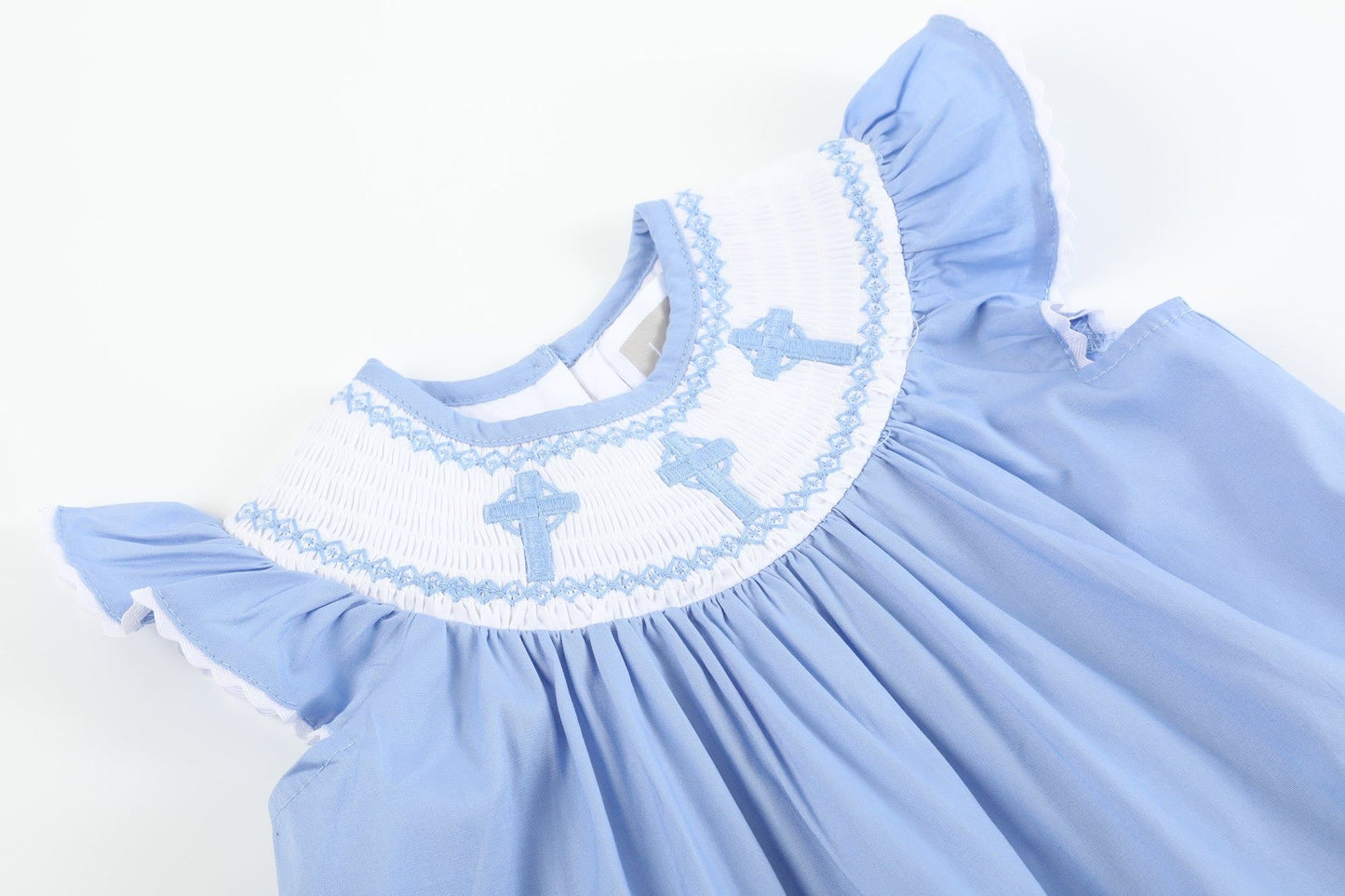Smocked Crosses Bloomer Set