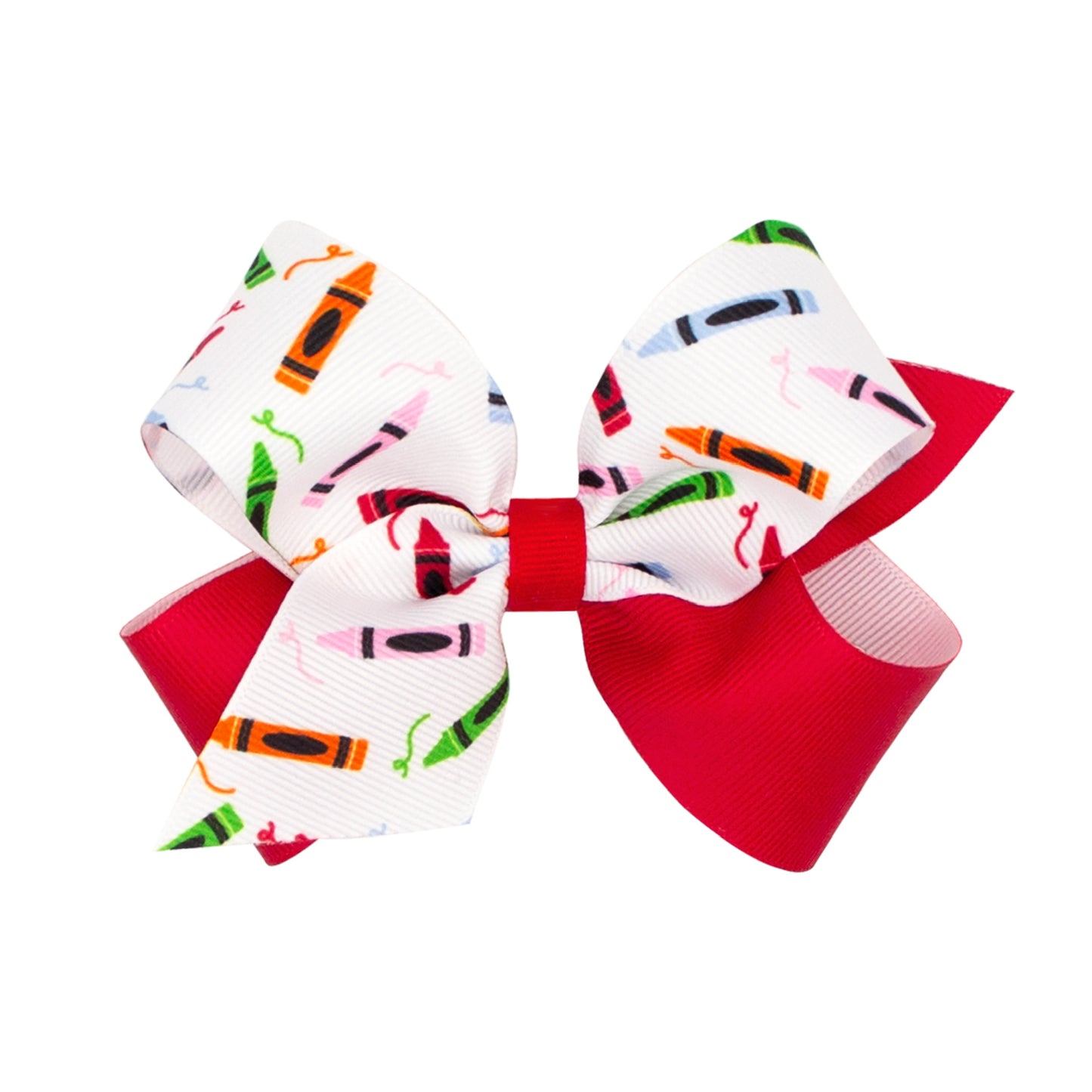 Crayon Two-Tone Bow