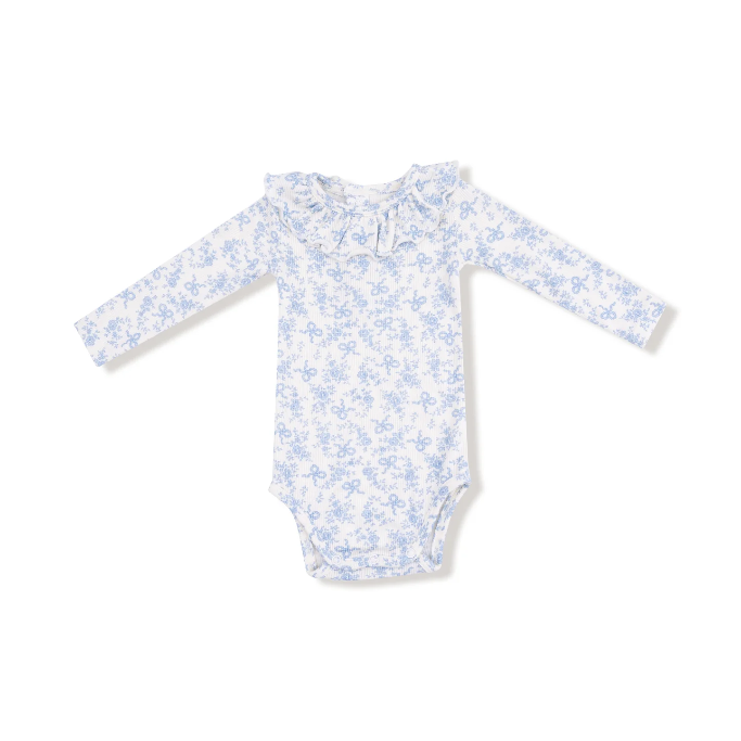 Romi Floral Ruffle Collar Bubble
