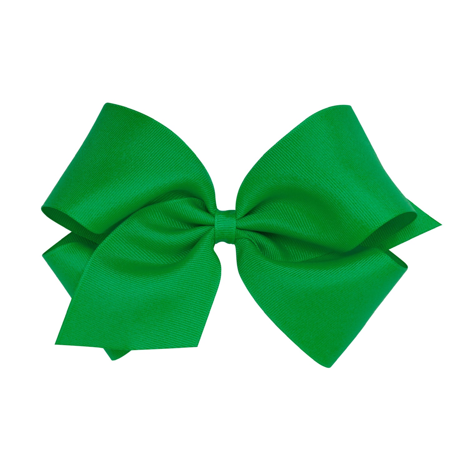 Green Grosgrain Girls Hair Bow