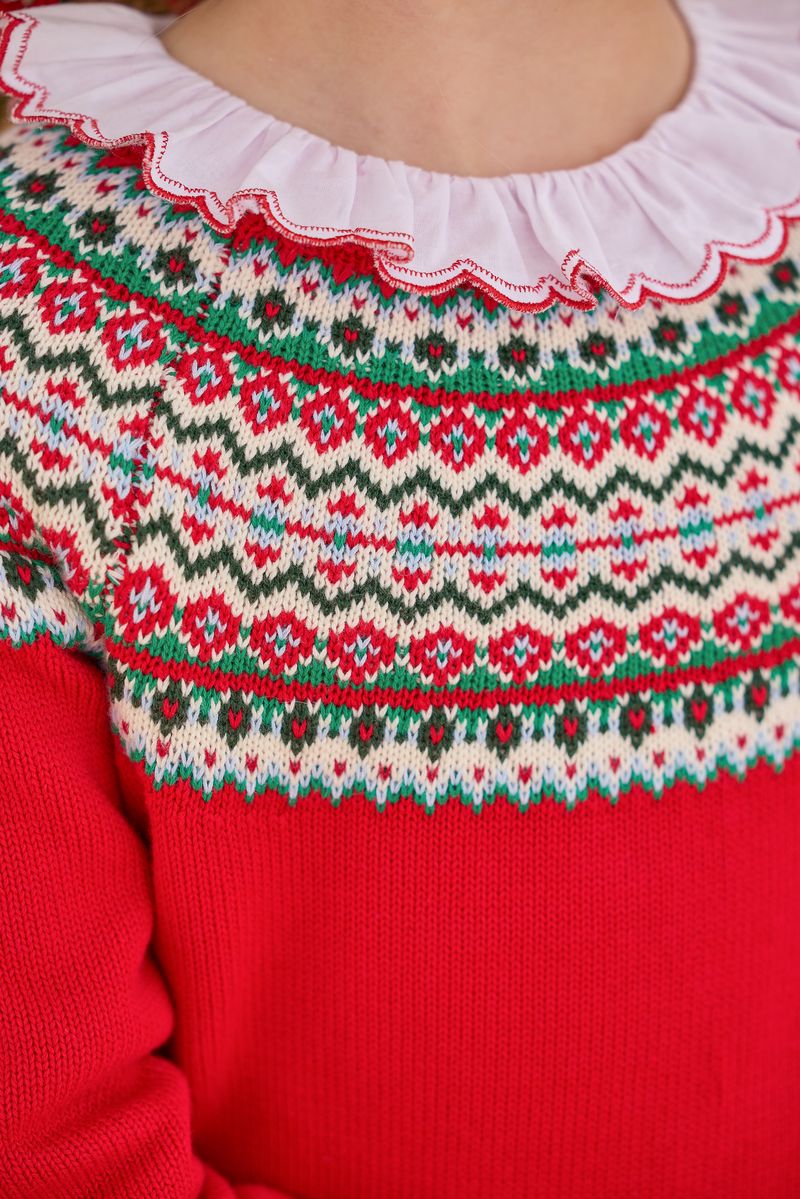 Holiday Fair Isle Sweater