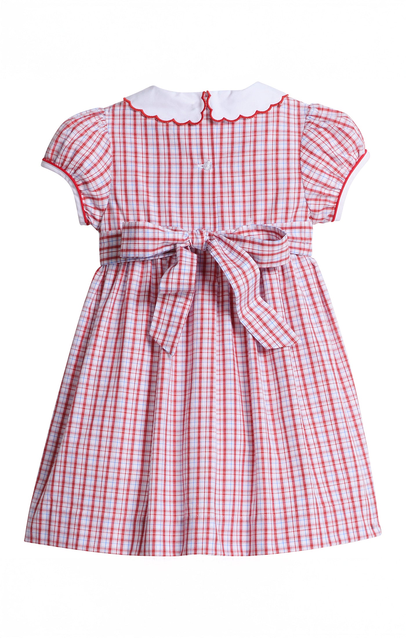 Hartford Plaid Bibie Dress