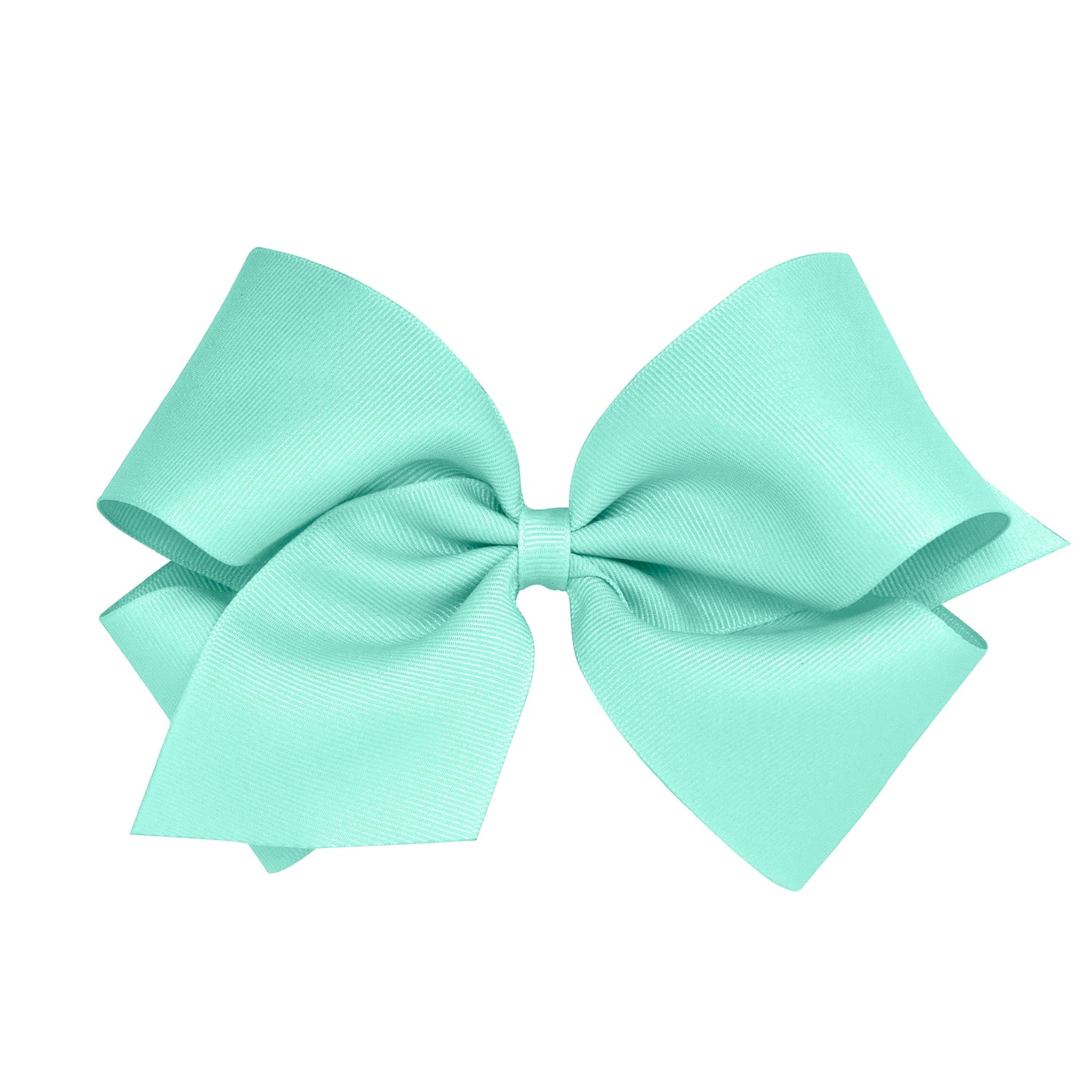 Teal Grosgrain Girls Hair Bow