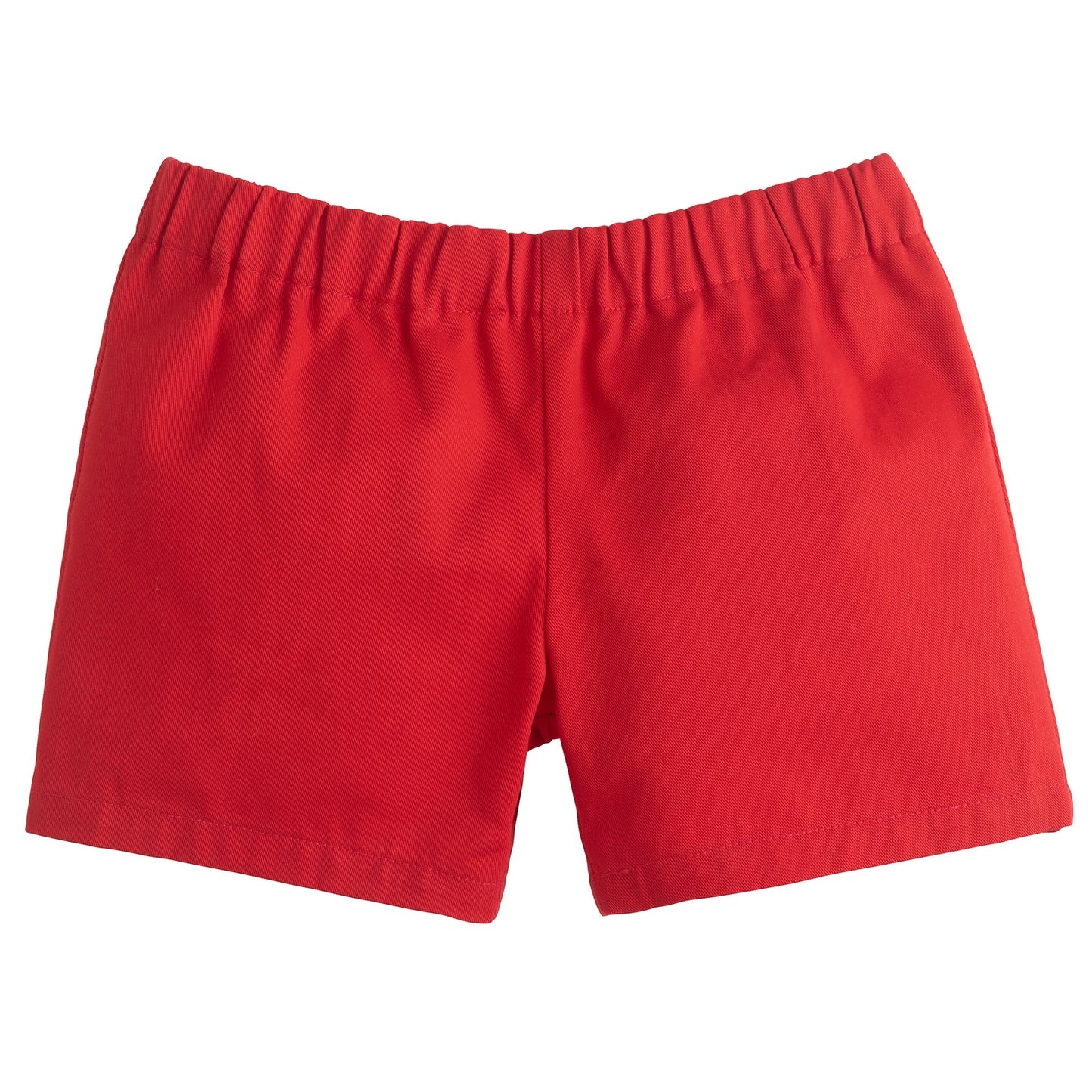 Classic Red Twill Shorts