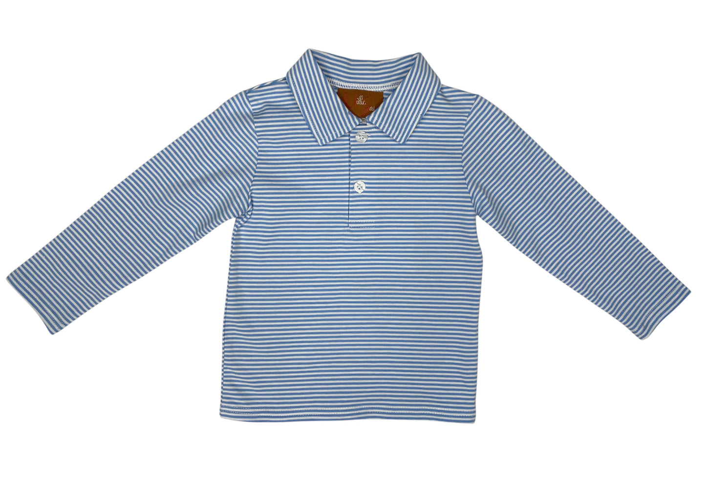 Weston Blue Stripe Long Sleeve Shirt
