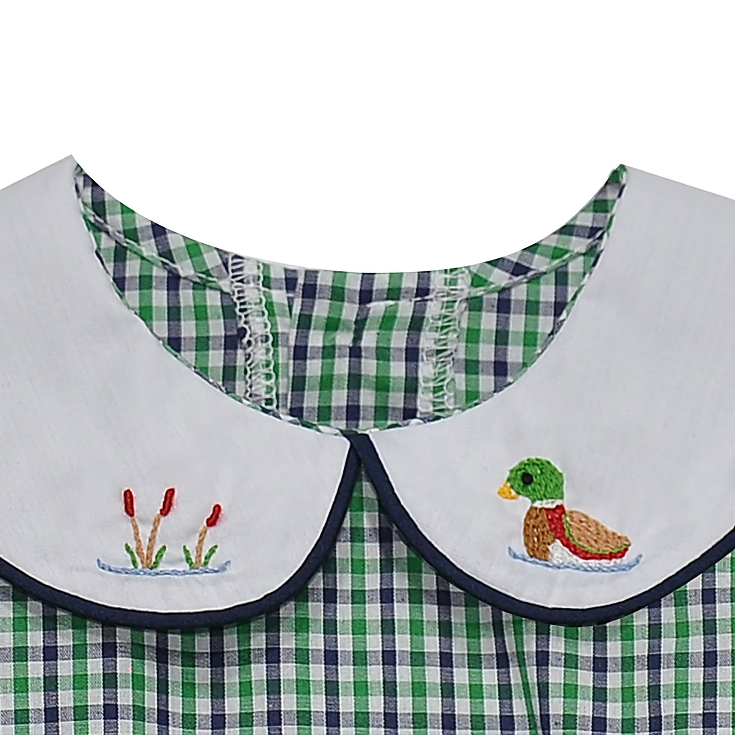Plaid Mallard Short Set