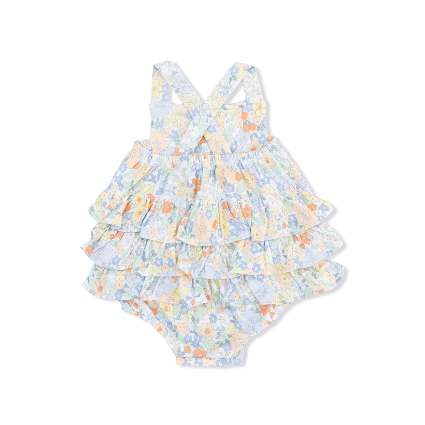 Georgia Floral Ruffle Sunsuit