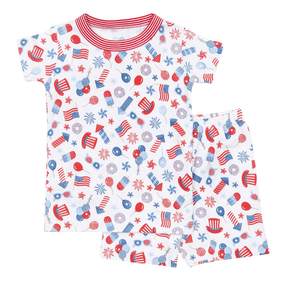 Fireworks & Fun Short Set Pajamas