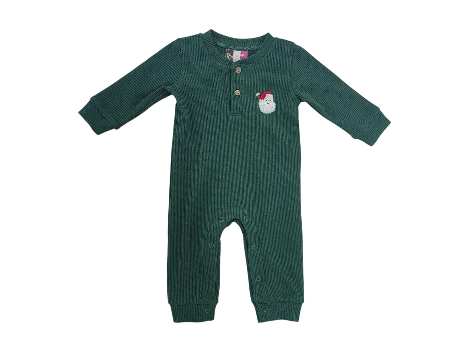 Santa Henley Romper