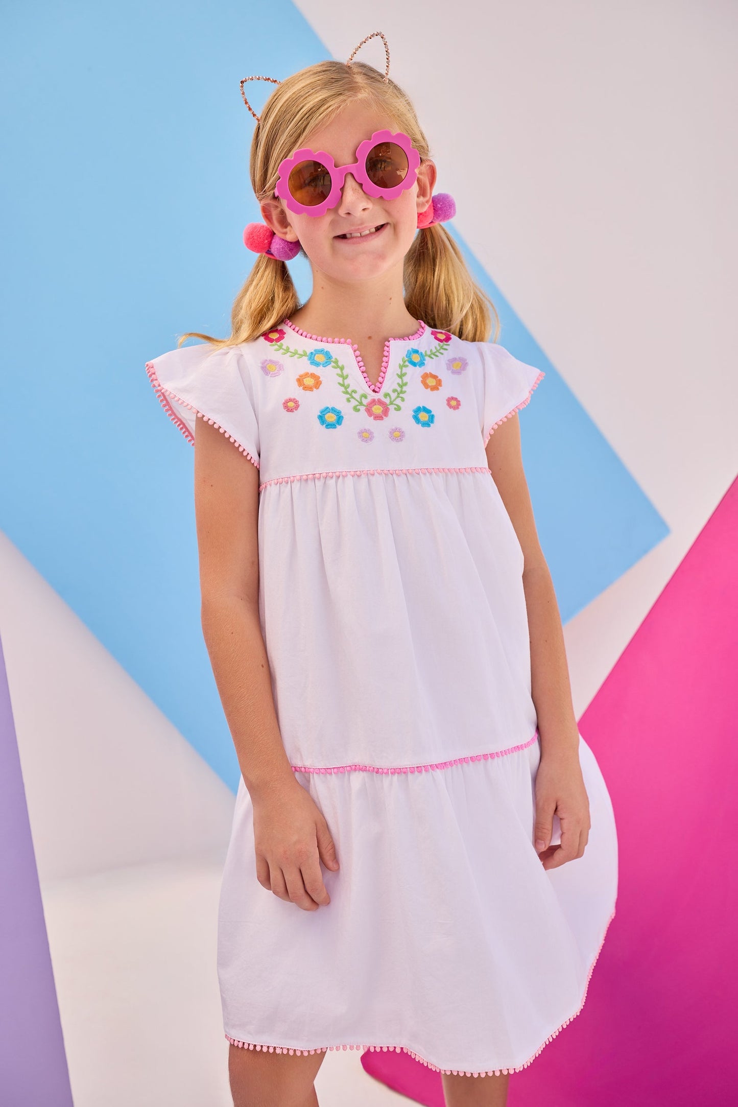 Multicolor Positano Dress