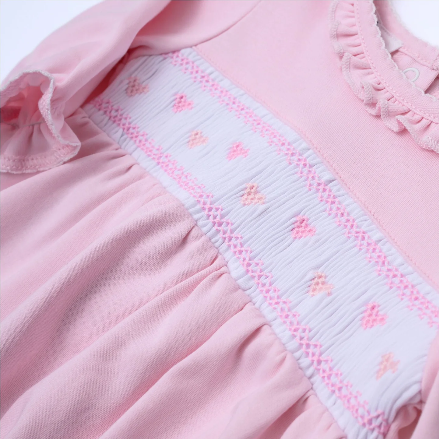 Valentine’s Smocked Bubble