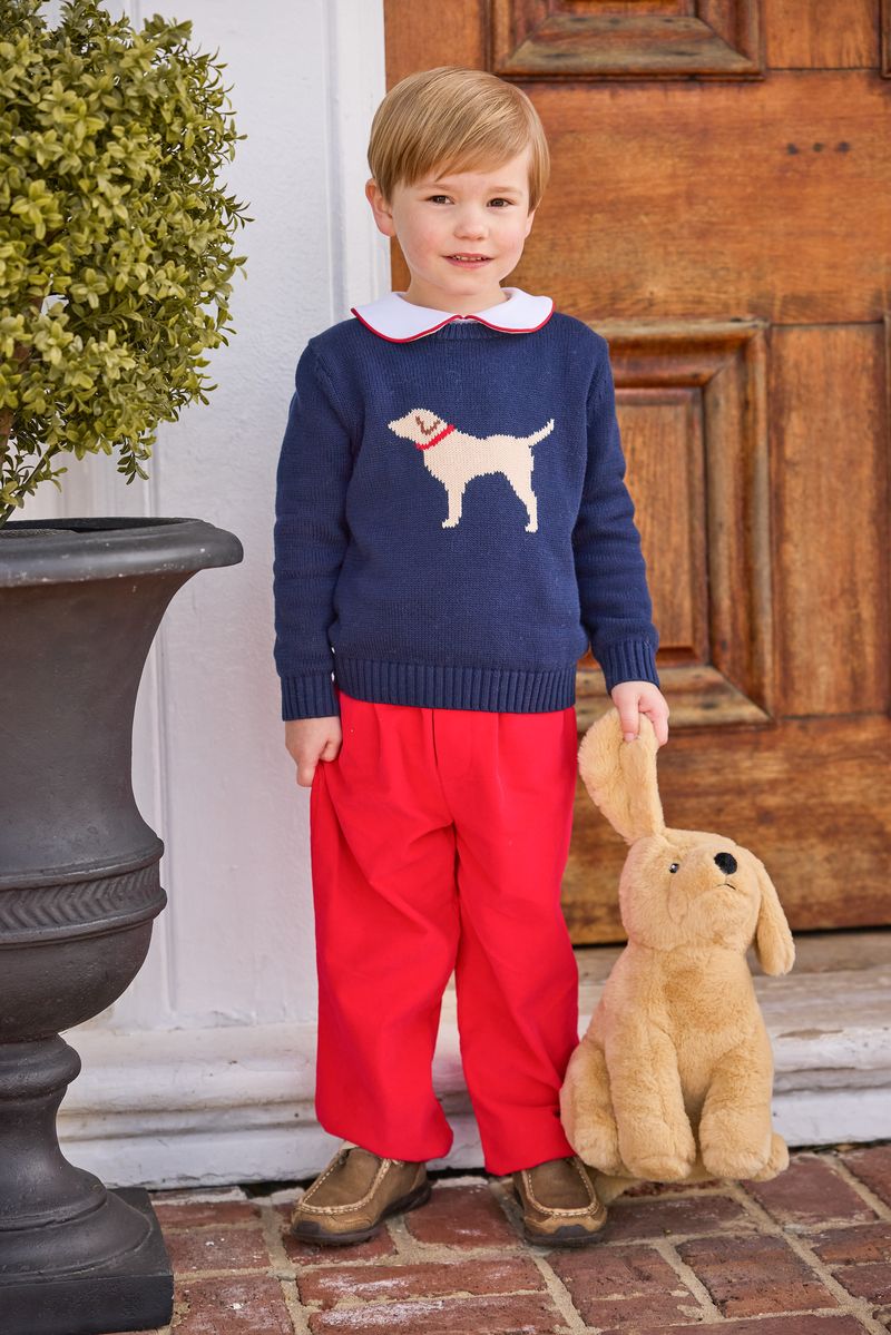 Intarsia Sweater - Lab