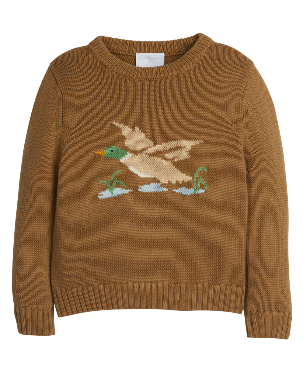 Flying Mallard Intarsia Sweater