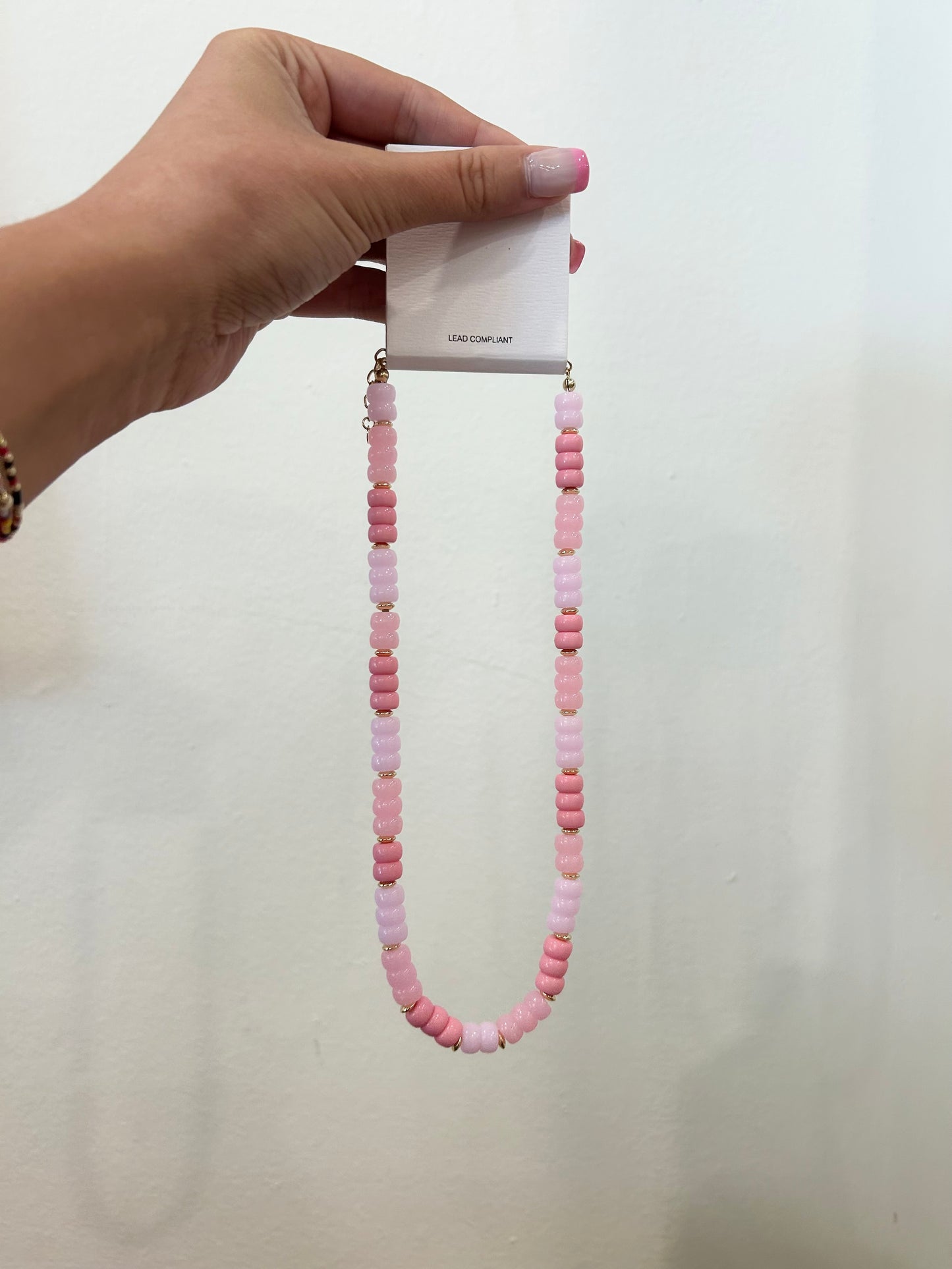 Multi Colored Beaded Necklace