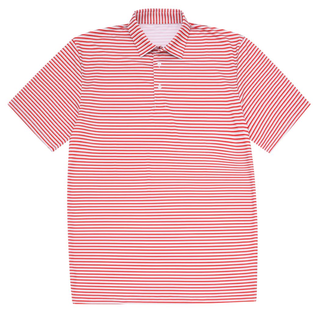 Red & White Polo