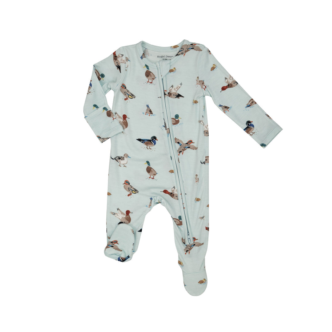 Ducks Two-Way Zipper Footie