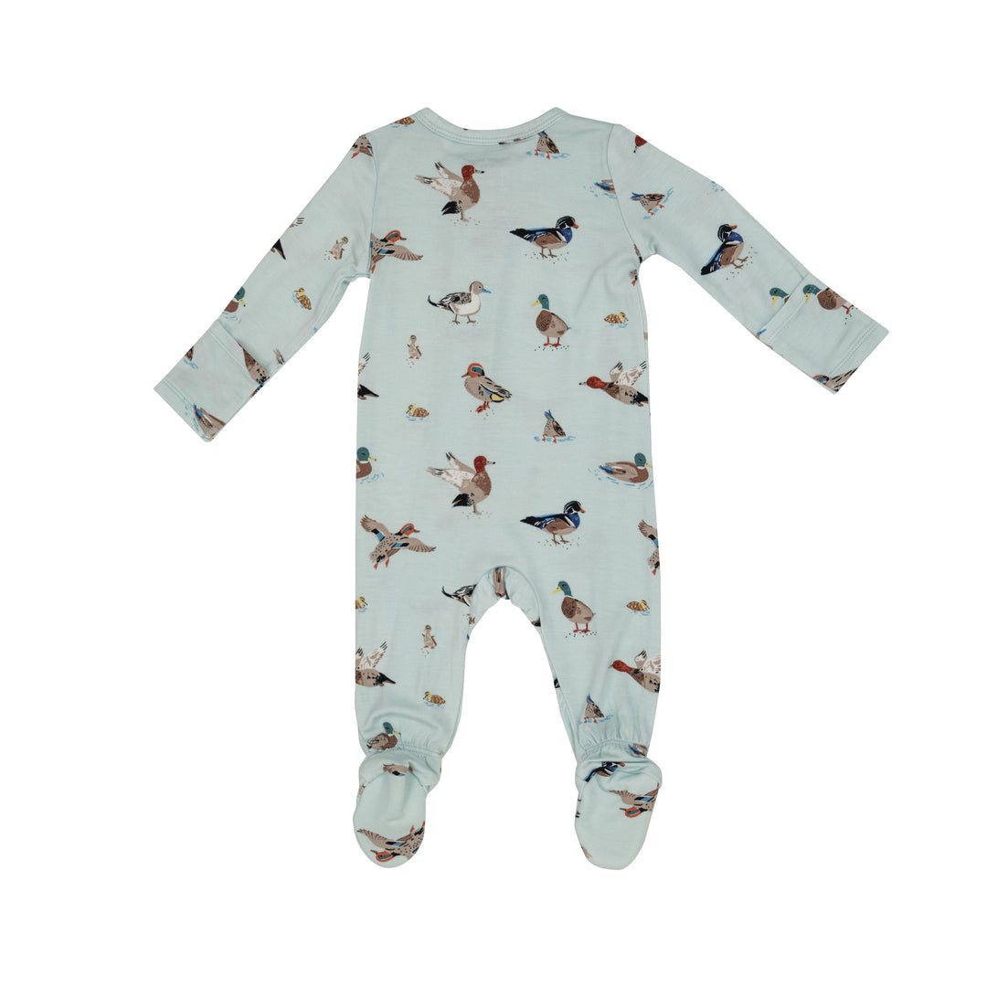 Ducks Two-Way Zipper Footie