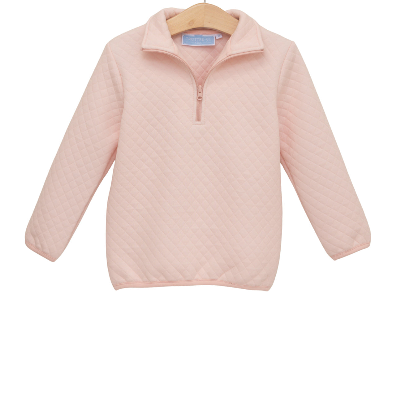 Pink Quilted 1/4 Zip