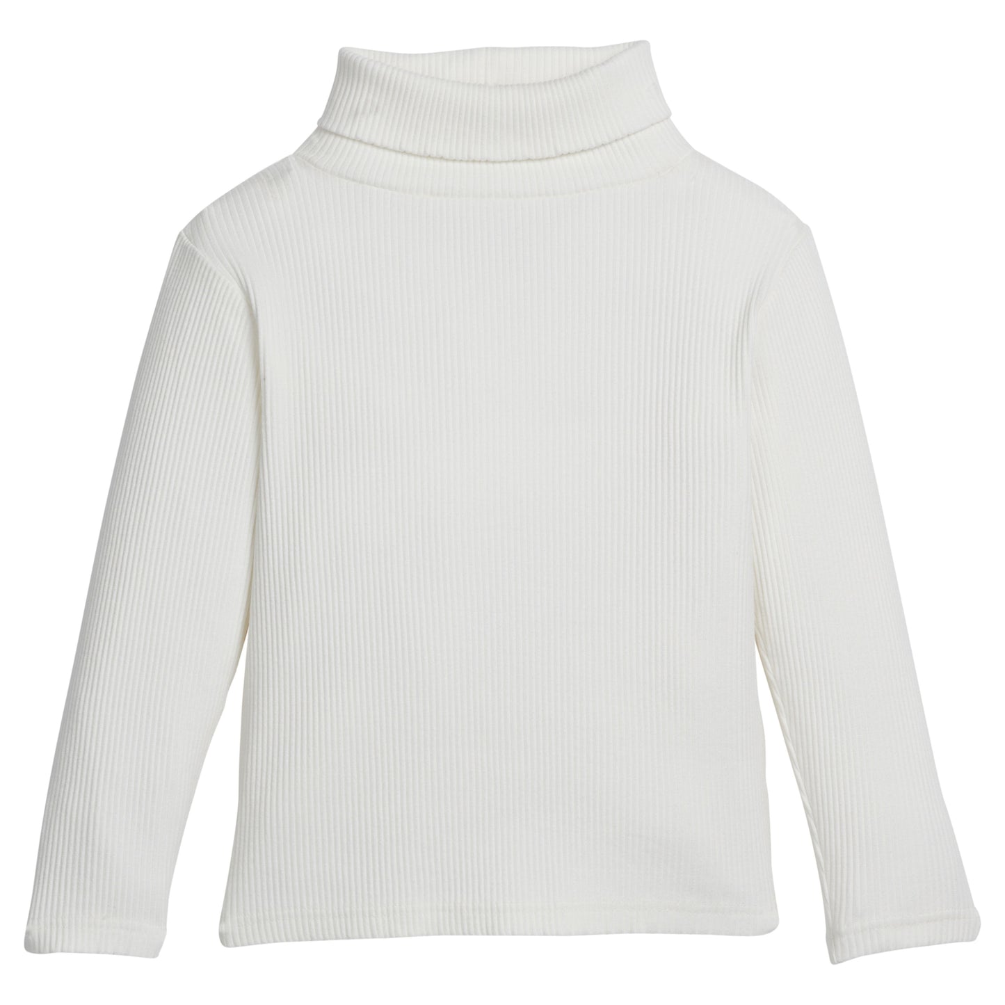 Ivory Ribbed Turtleneck