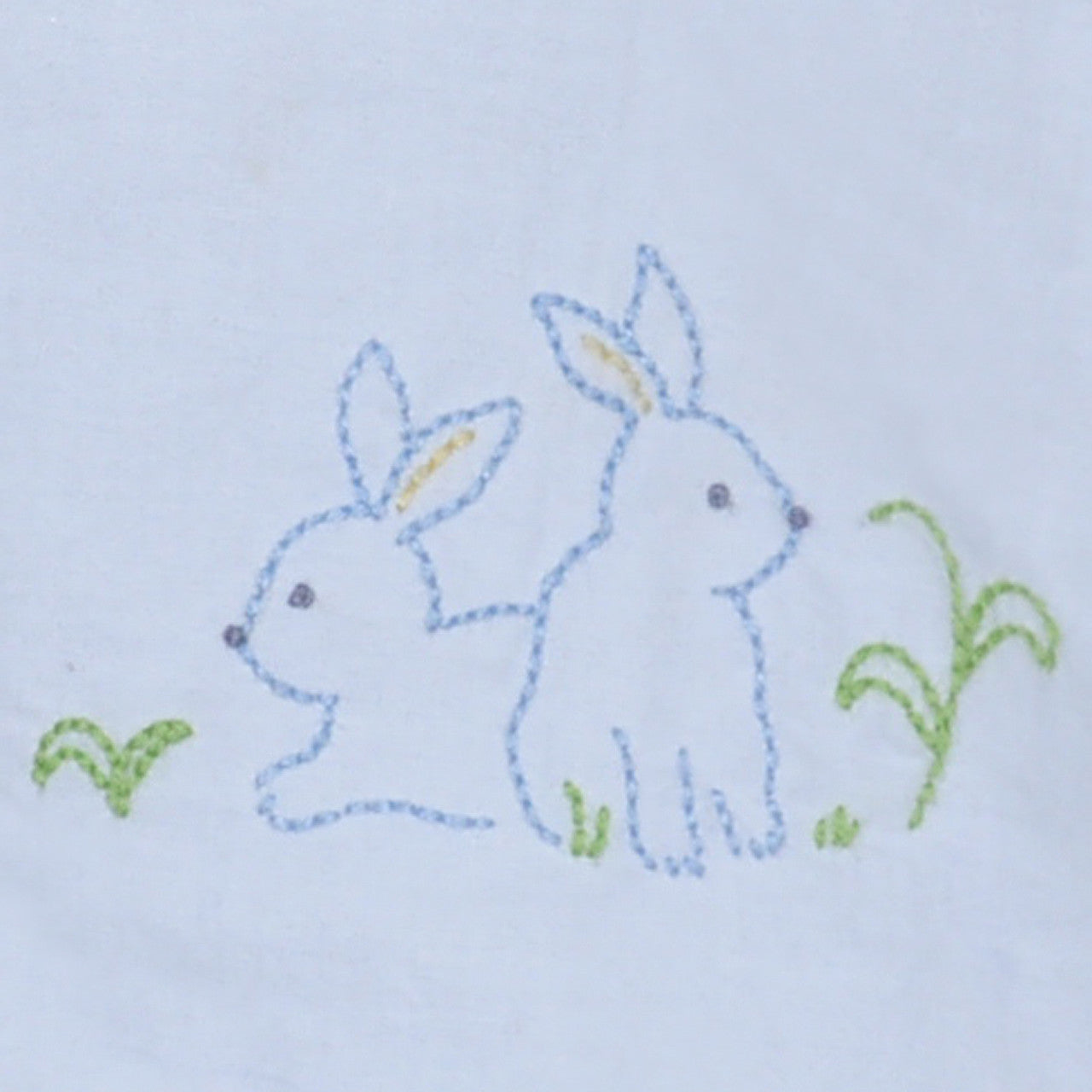 Blue Bunnies Peyton Diaper Set