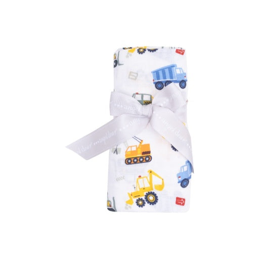Cool Construction Swaddle Blanket