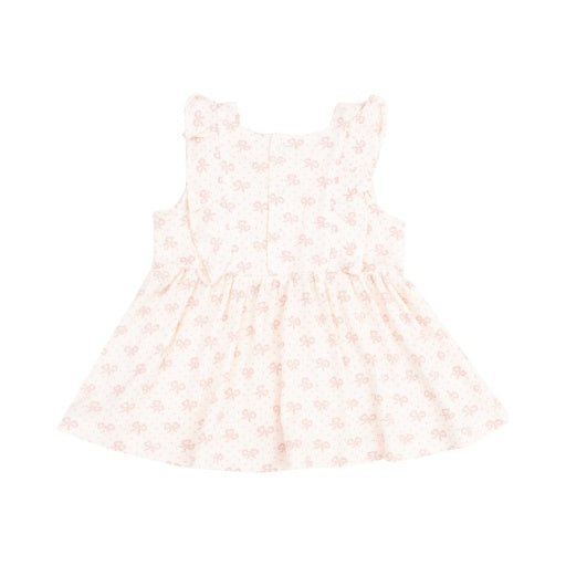 Vintage Mini Bows Ruffle Tank & Bike Short