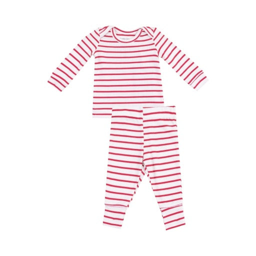Vintage Red Ribbed Loungewear Pajama Set (Copy)