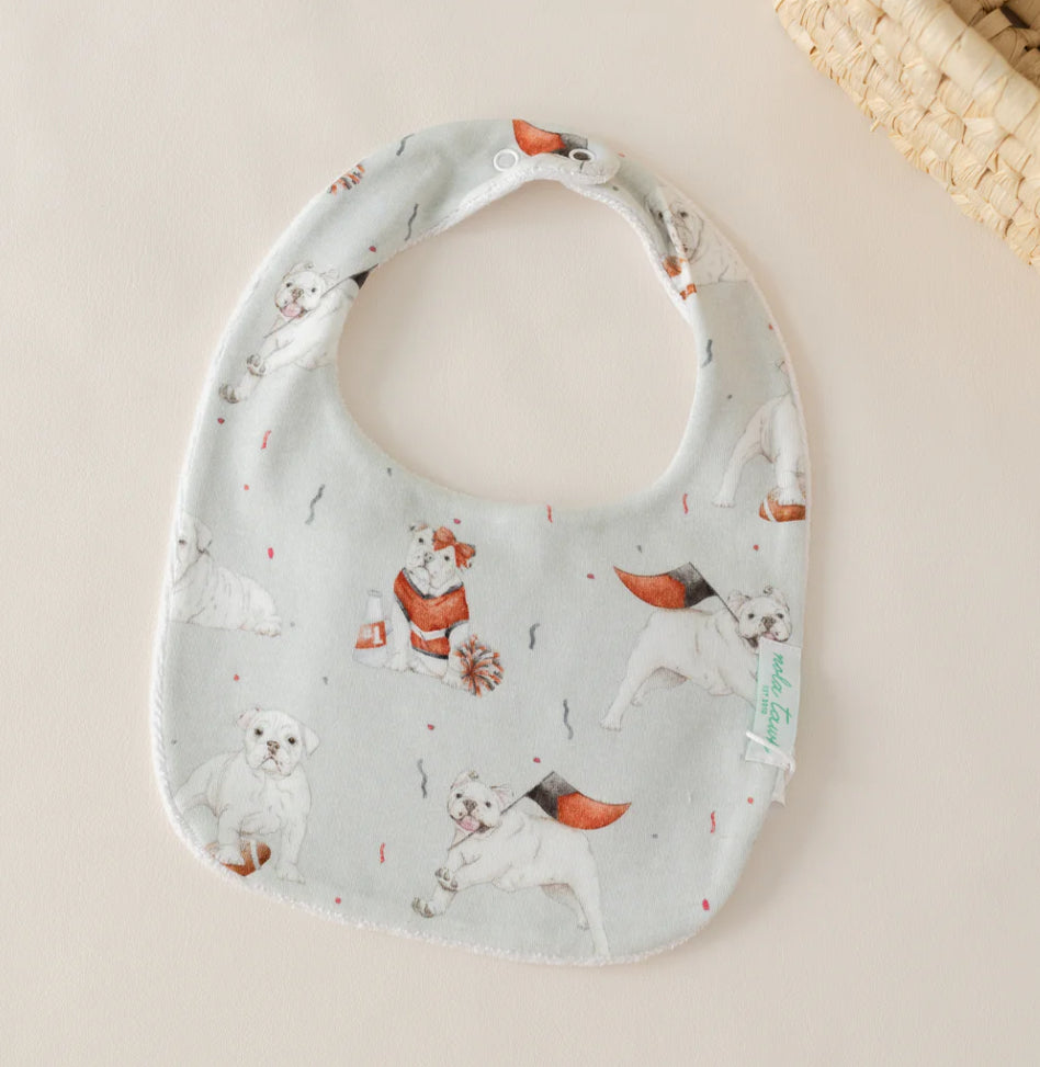 Bulldog Muslin Bib