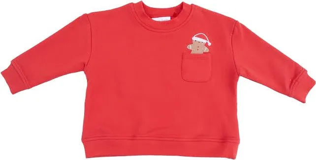 Gingerbread Pocket Sweatshirt