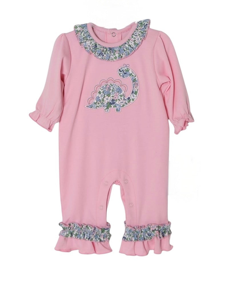 Girls Dinosaur Romper