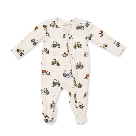 Future Farmer Zipper Footie