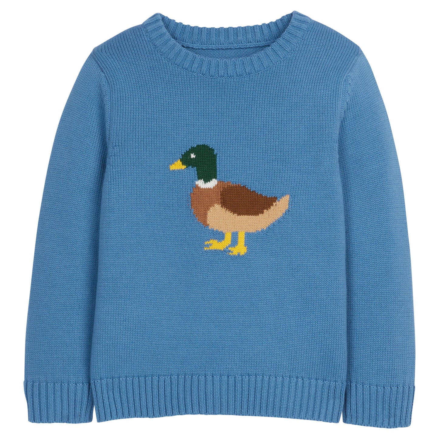 Boys Intarsia Mallard Sweater