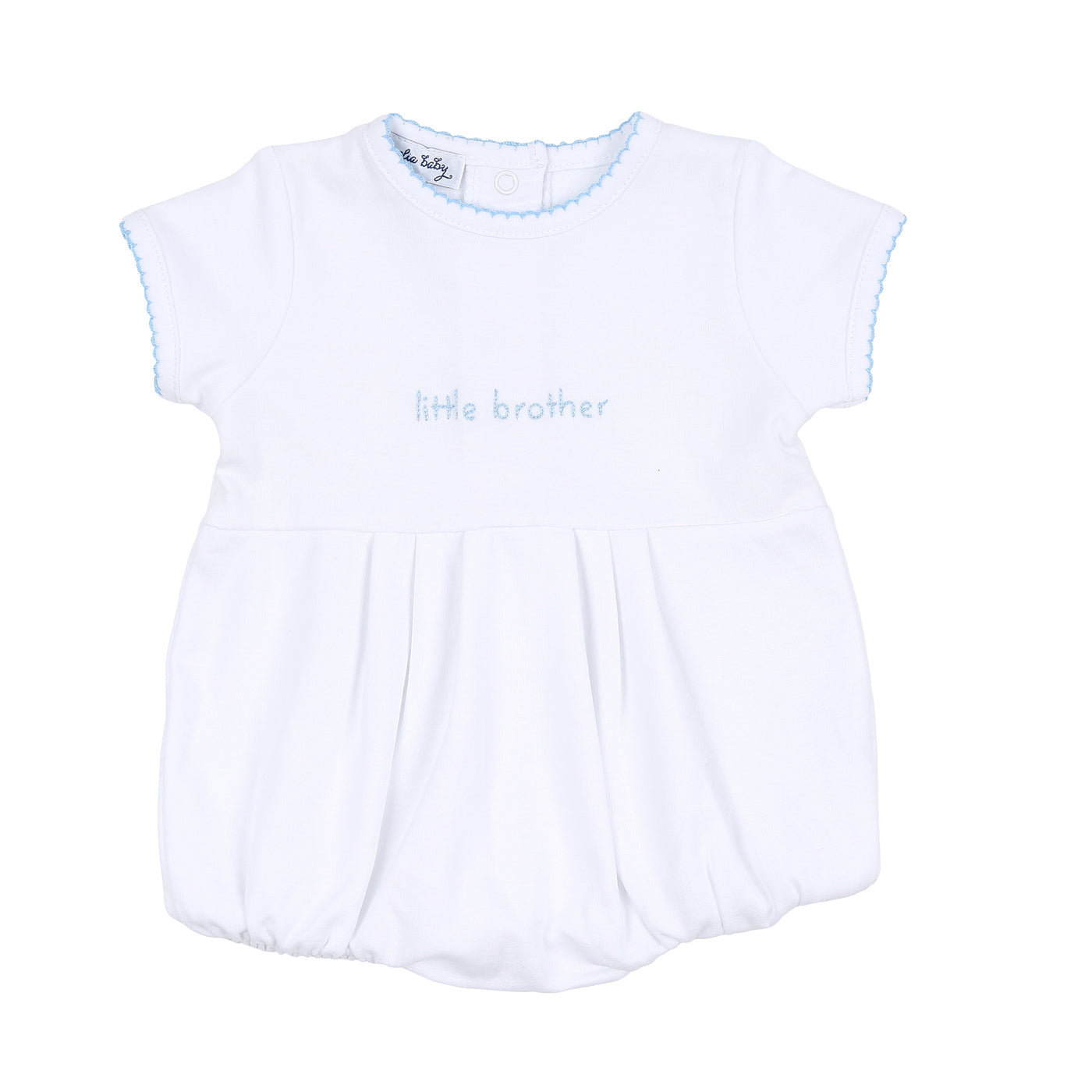 Little Brother Embroidered Bubble