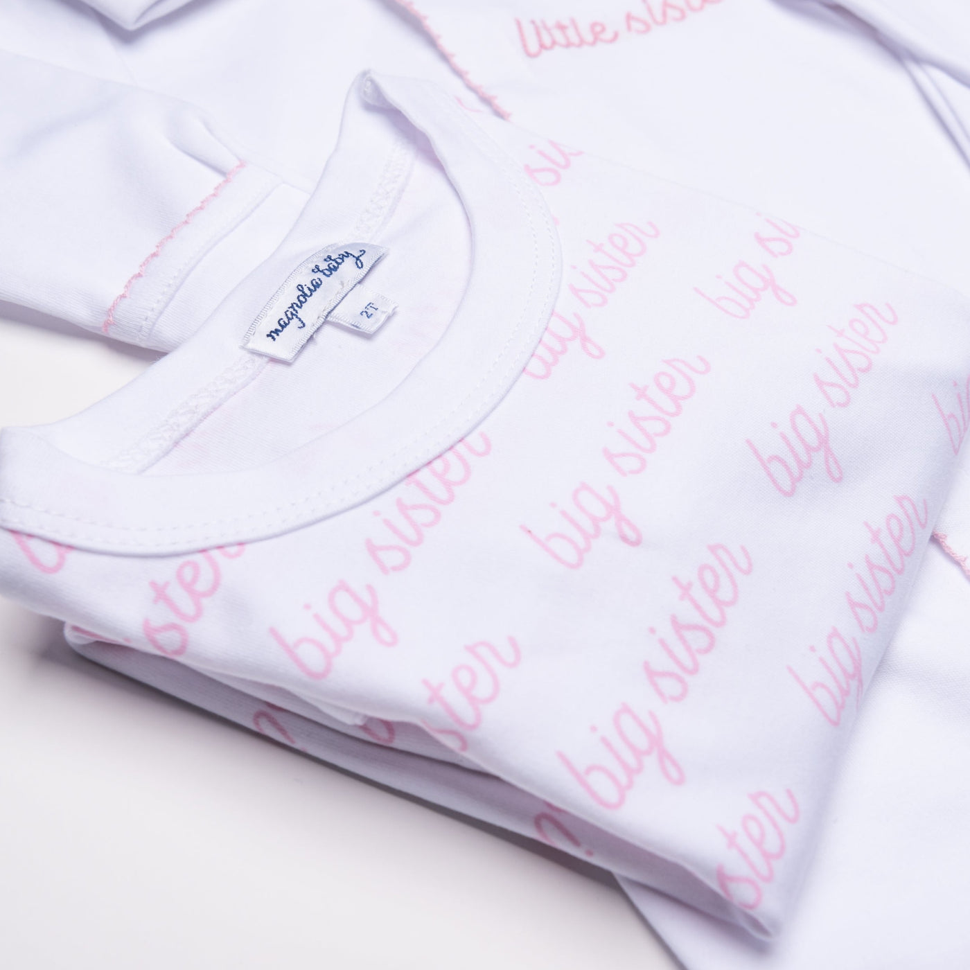 Big Sister Printed Pajama Set