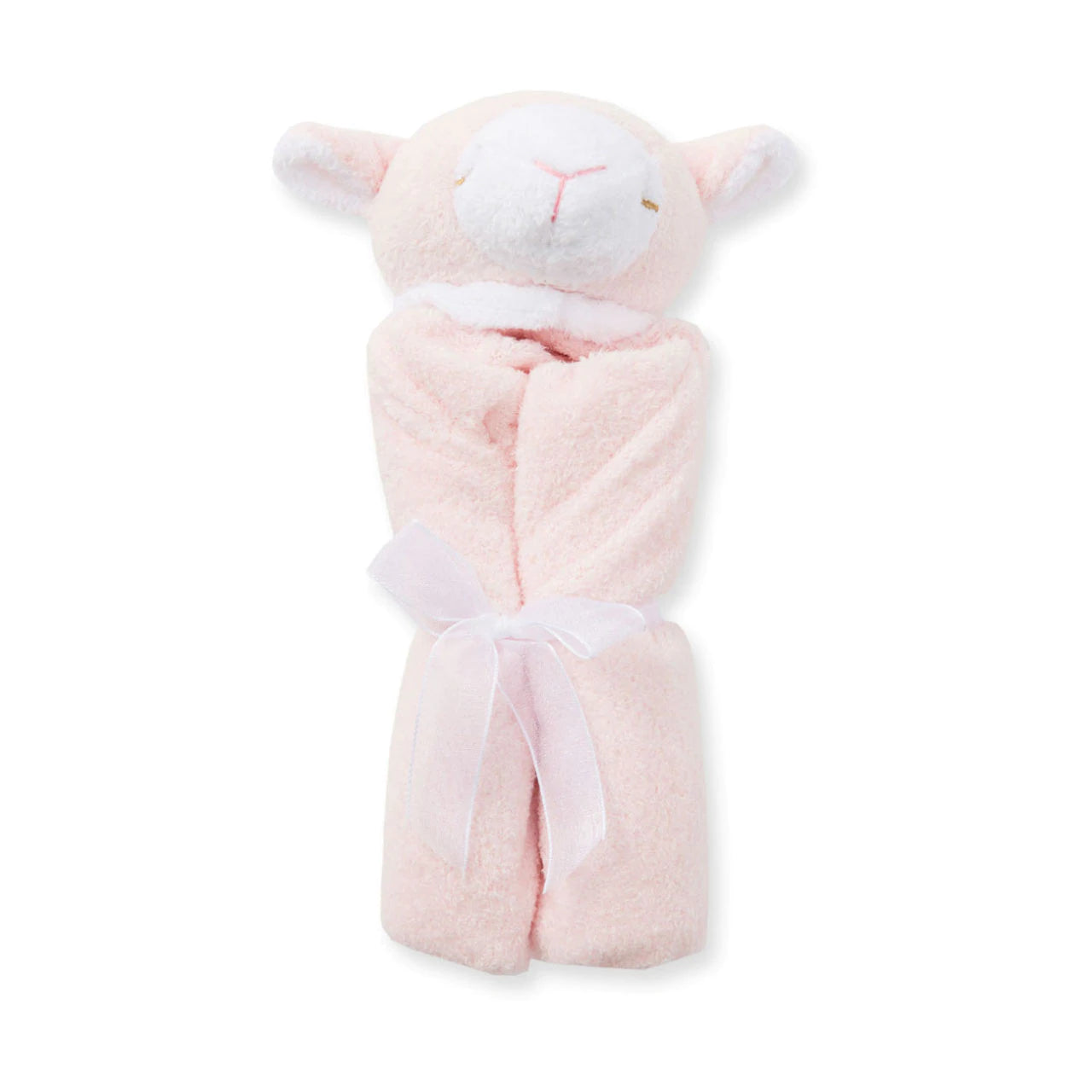 Pink Lamb Lovey Blankie