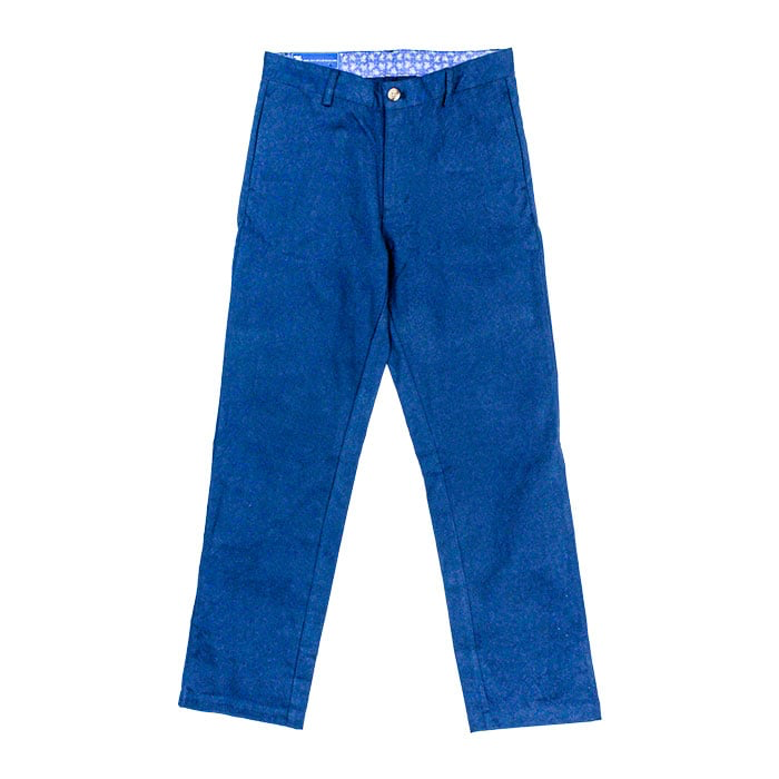 Boys Navy Twill Pants