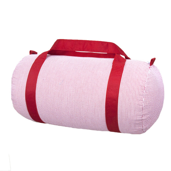 Seersucker Weekend Duffel - Medium