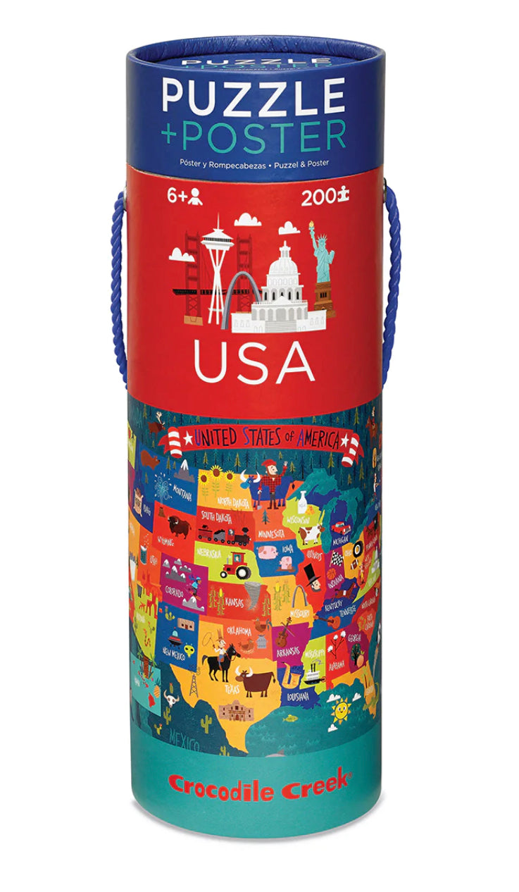 USA 200-Piece Puzzle