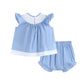 Smocked Crosses Bloomer Set
